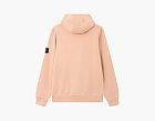 Stone Island Organic Cotton Fleece Hoodie Plaster Pink