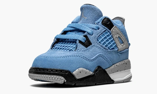 Air Jordan 4 Retro TD University Blue Kids 