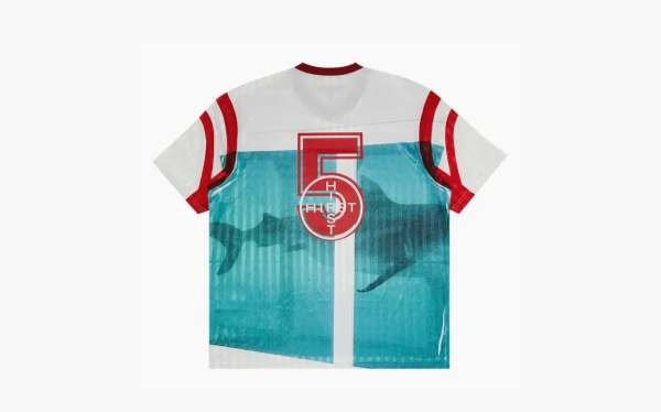 Supreme x Damien Hirst Soccer Jersey White  Supreme x Damien Hirst Soccer Jersey White