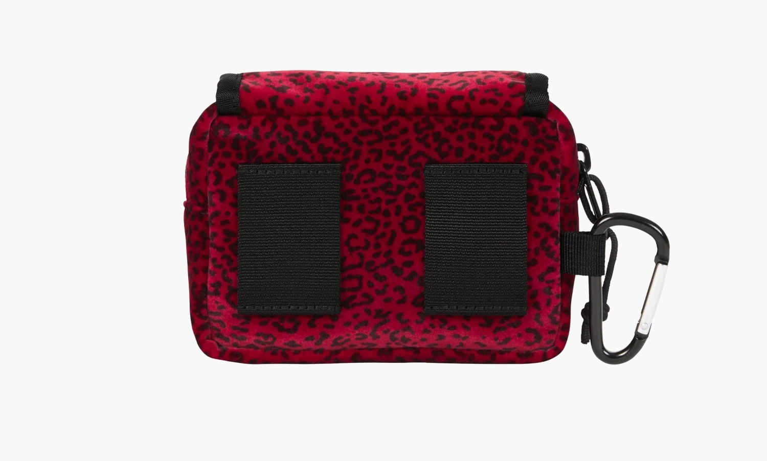 Supreme Velvet Mini Pouch Red Leopard 
