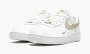 Air Force 1 LO ESSENTIAL MNS WMNS "Toe Swoosh - White / Rattan" 