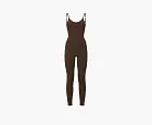 Alo Yoga Airbrush One And Done Onesie Espresso