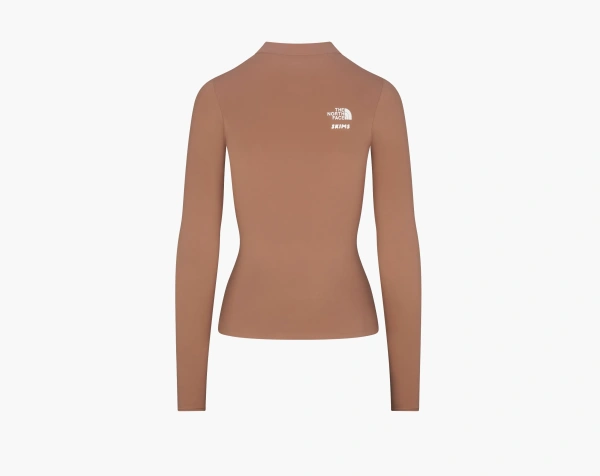 The North Face x Skims Refina Long Sleeve Top Sienna 
