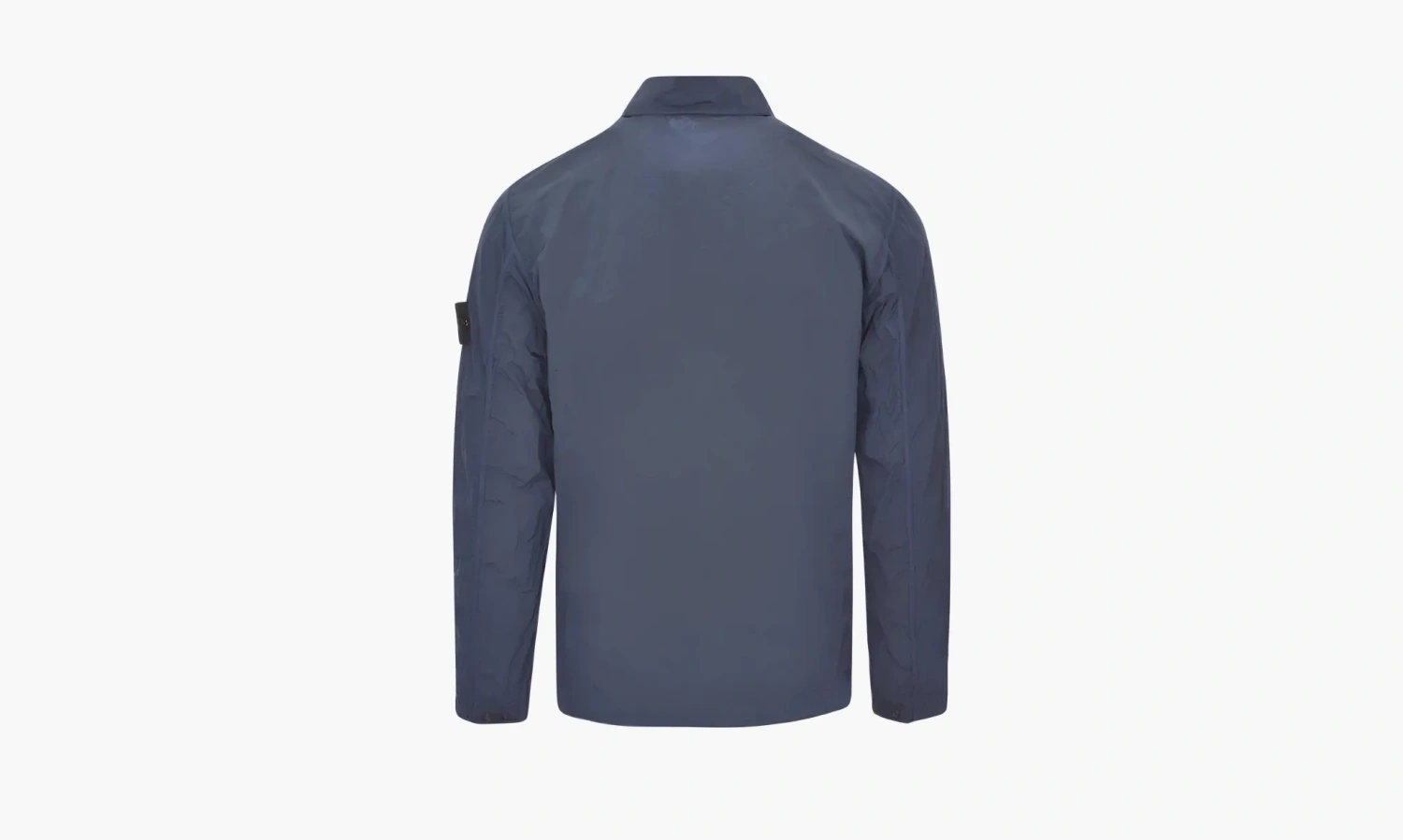 Stone Island Zip Shirt Jacket Blue 