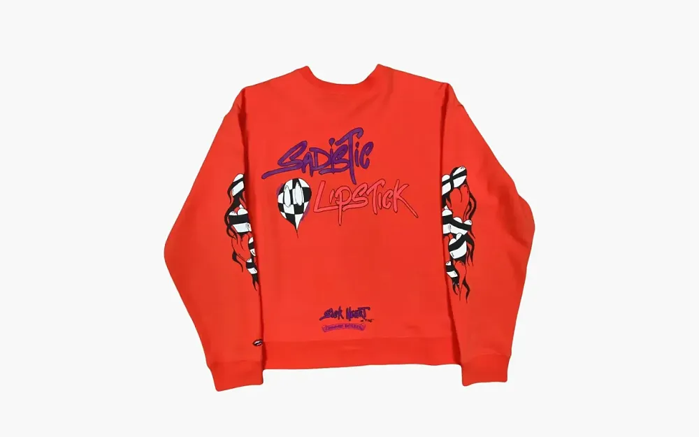 Chrome Hearts Matty Boy crew-neck Sweatshirt Red