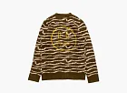 Drew House Sketch Mascot Squiggle Cardigan Olive Ivory