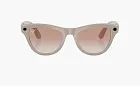 Ray-Ban Meta Skyler Shiny Chalky Gray/Cinnamon Pink