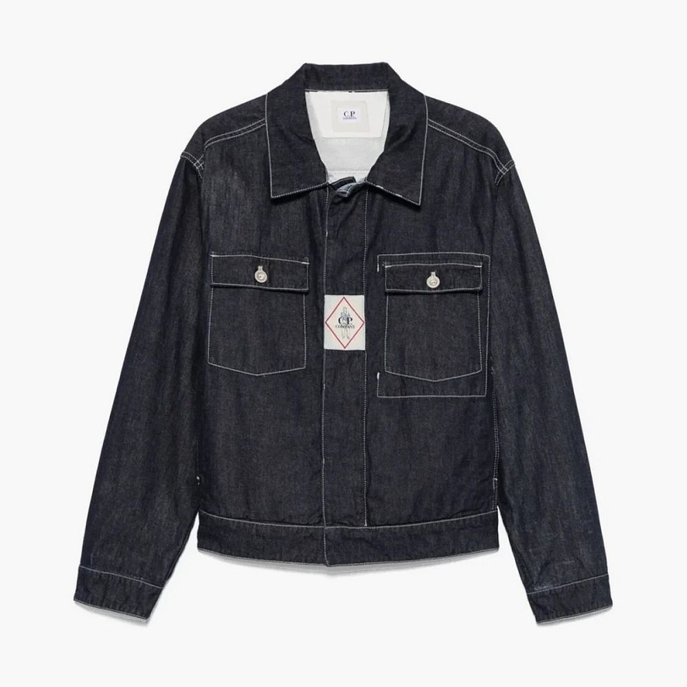C.P. Company Plated Short Jacket Denim