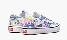 Vans Comfycush Old Skool Platform Tie-dye Yellow