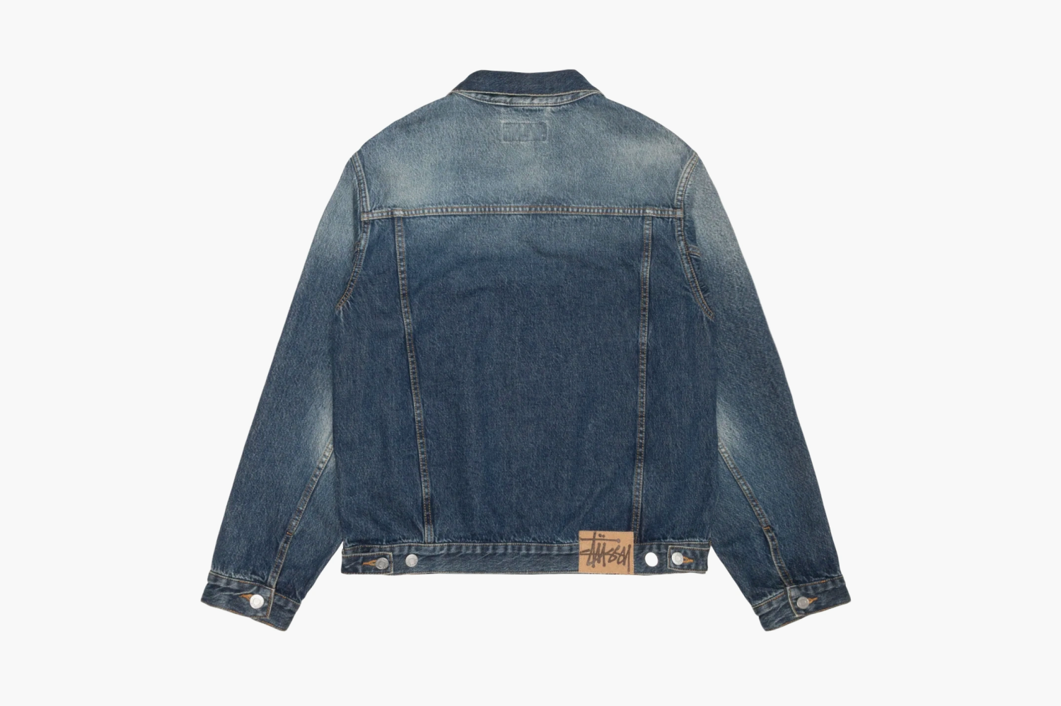 Stussy Trucker Jacket Vintage Denim  "Indigo" 