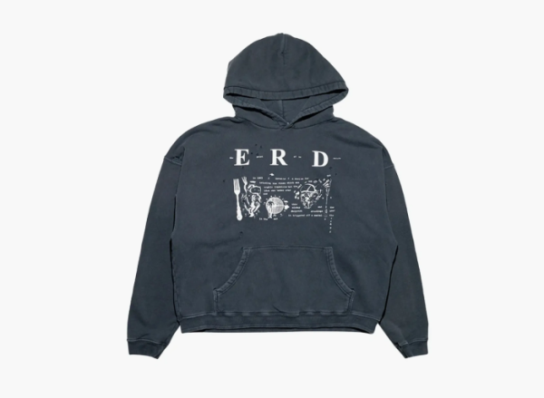 Enfants Riches Déprimés My Role In The War Hoodie Charcoal 