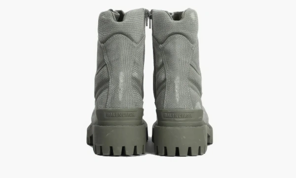 Balenciaga Strike Cotton Canvas Combat Khaki