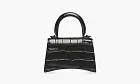 Balenciaga Hourglass Handbag Black