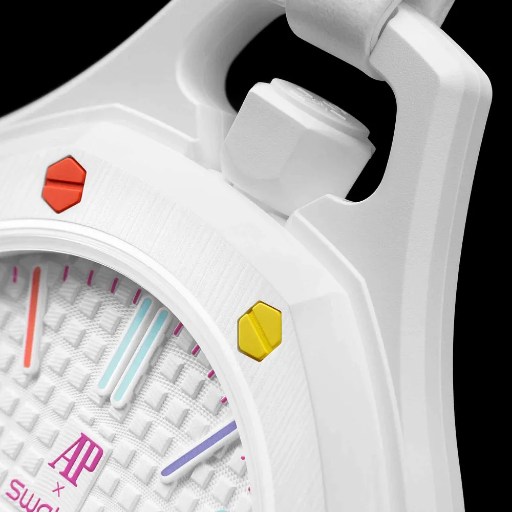 Swatch x Audemars Piguet Royal Pop HUIT BLANC