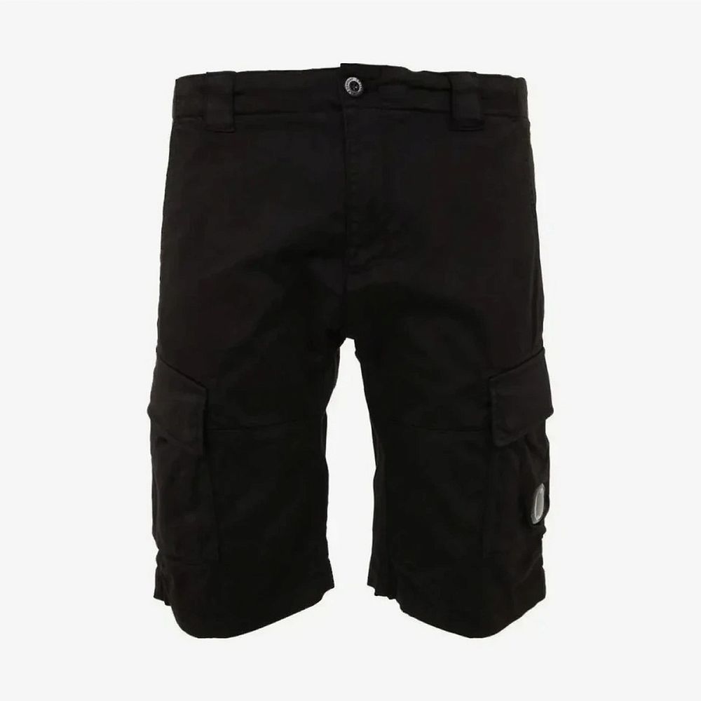 C.P. Company Lens Cargo Shorts Black