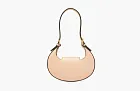 Fendi Mini Cookie Leather Shoulder Bag Pink