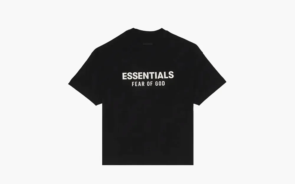 Fear of God Essentials Jersey Crewneck Tee Black