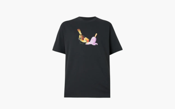 Nike SB ICE CREAM TEE - T-shirt print - off noir Black 