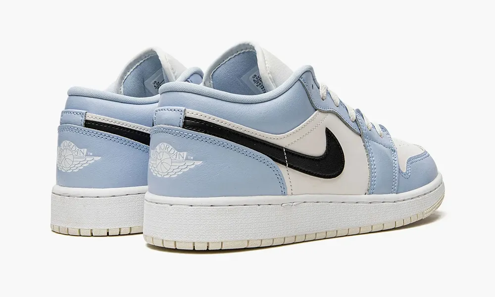 Air Jordan 1 Low GS Ice Blue Black