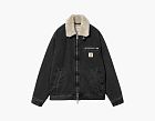 Carhartt WIP Detroit Fur Collar Jacket Washed Black