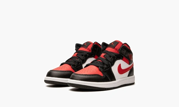 Air Jordan 1 Mid PS Black Fire Red 