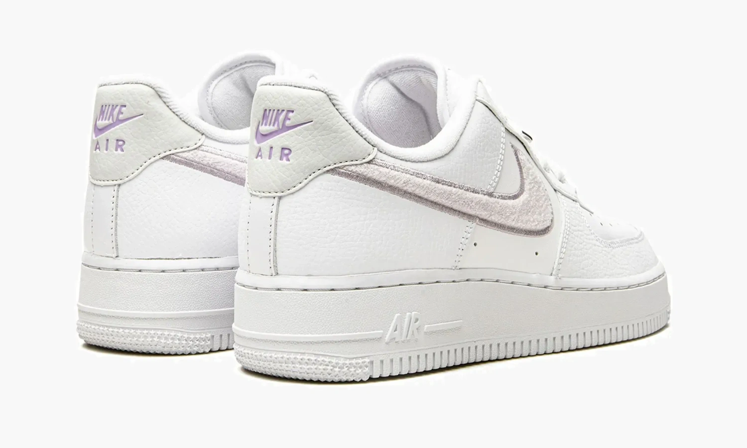 Air Force 1 LO MNS WMNS Chenille Swoosh - Sea Glass 