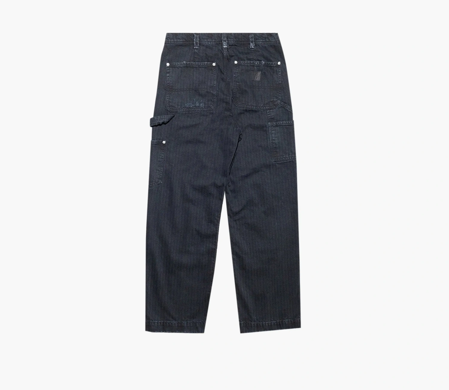 Enfants Riches Déprimés Double Knee Paint Pants Black 