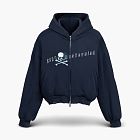 Худи C2H4 x Mastermind Japan Profile Zip Mist Navy