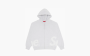 Supreme Big Logo Zip Up Hooded Sweatshirt "Ash Grey" 