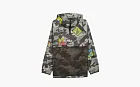 Adidas originals x JEREMY SCOTT Crossover Casual hooded Camouflage Jacket Green