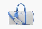 Jordan Monogram Travel Duffel Bag White/Blue