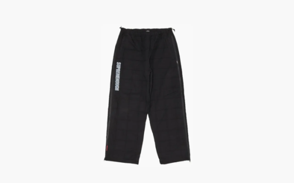 Supreme x Goodenough Patchwork Madras Full Zip Track Pant Black 