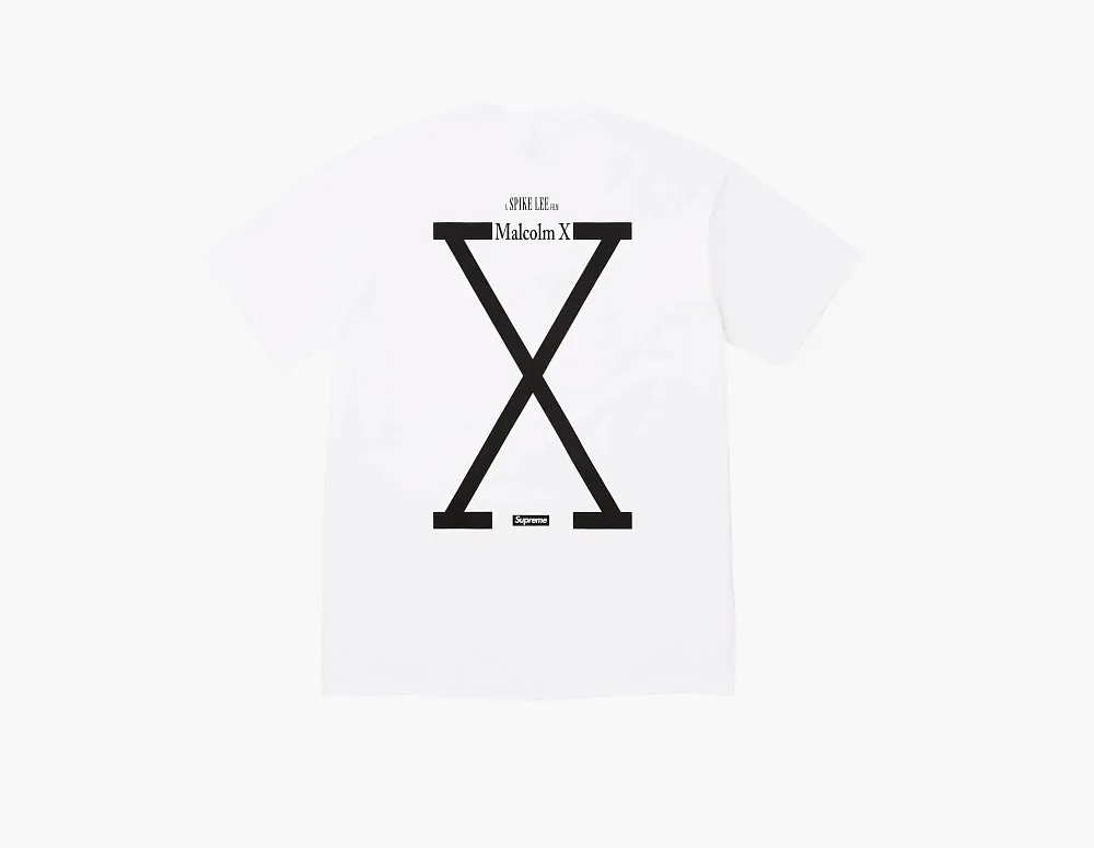 Supreme x 40 Acres Malcolm X Tee White
