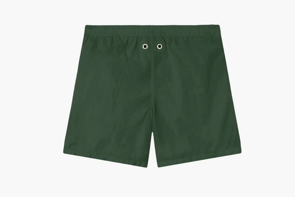 Stone Island Micro Brushed Nylon-TC Shorts Quartz Green