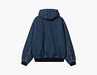 Carhartt WIP Active Jacket Hooded Blue Denim