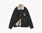 Carhartt WIP Detroit Fur Collar Jacket Washed Black