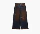 Drew House Ultra Wide Leg Jeans Weddington Wash