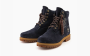 Timberland C.F. Stead Indigo Suede Heritage 6 Inch Boot Dark Blue 