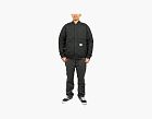 Carhartt WIP Quilted Liner Jacket Black Collared