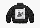 Supreme x The North Face Nuptse Jacket Black