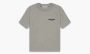 Essentials T-shirt Ss22 Dark Oatmeal 