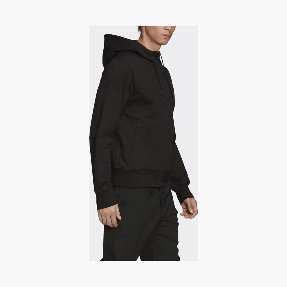 Y-3 Logo Full-Zip Hoodie Black