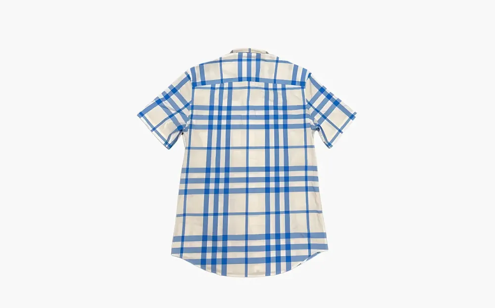 Burberry Shirts Men Blue