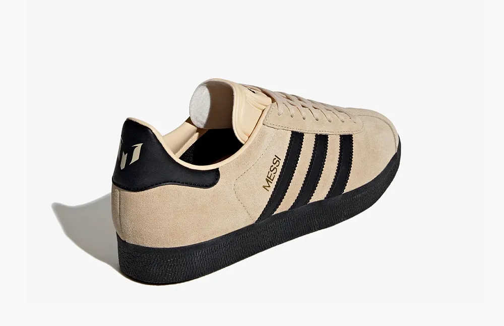 Adidas Gazelle x Lionel Messi Triunfo Dorado
