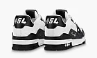 Louis Vuitton Lv Trainer Black White