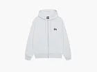 Stussy Big & Meaty Zip Hoodie Ash Heather