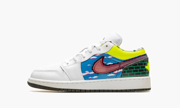 Air Jordan 1 Low GS Old School Gaming 