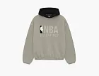 Fear of God Essentials x NBA Hoodie Warm Heather/Black