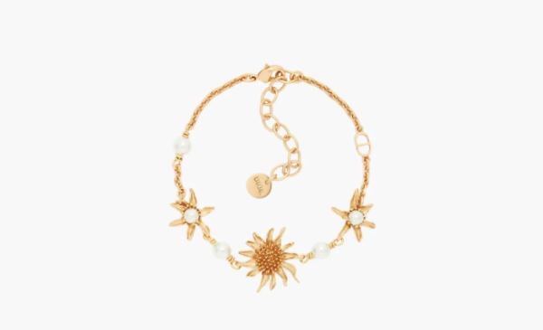 Dior Chardons Metal Bangles WMNS Gold  Dior Chardons Metal Bangles WMNS Gold