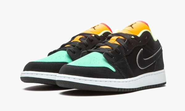 Air Jordan 1 Low GS Aurora Green 